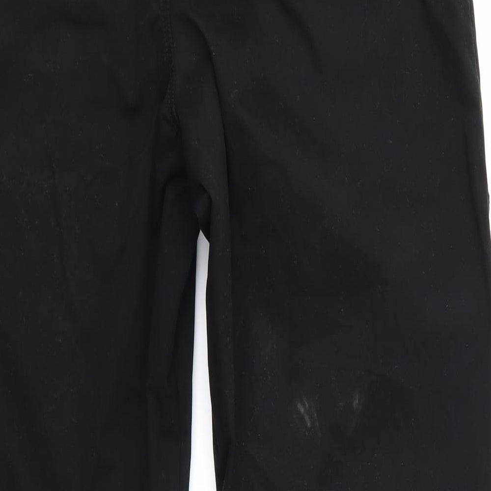 Denim CO Mens Black   Chino Trousers Size M L29 in