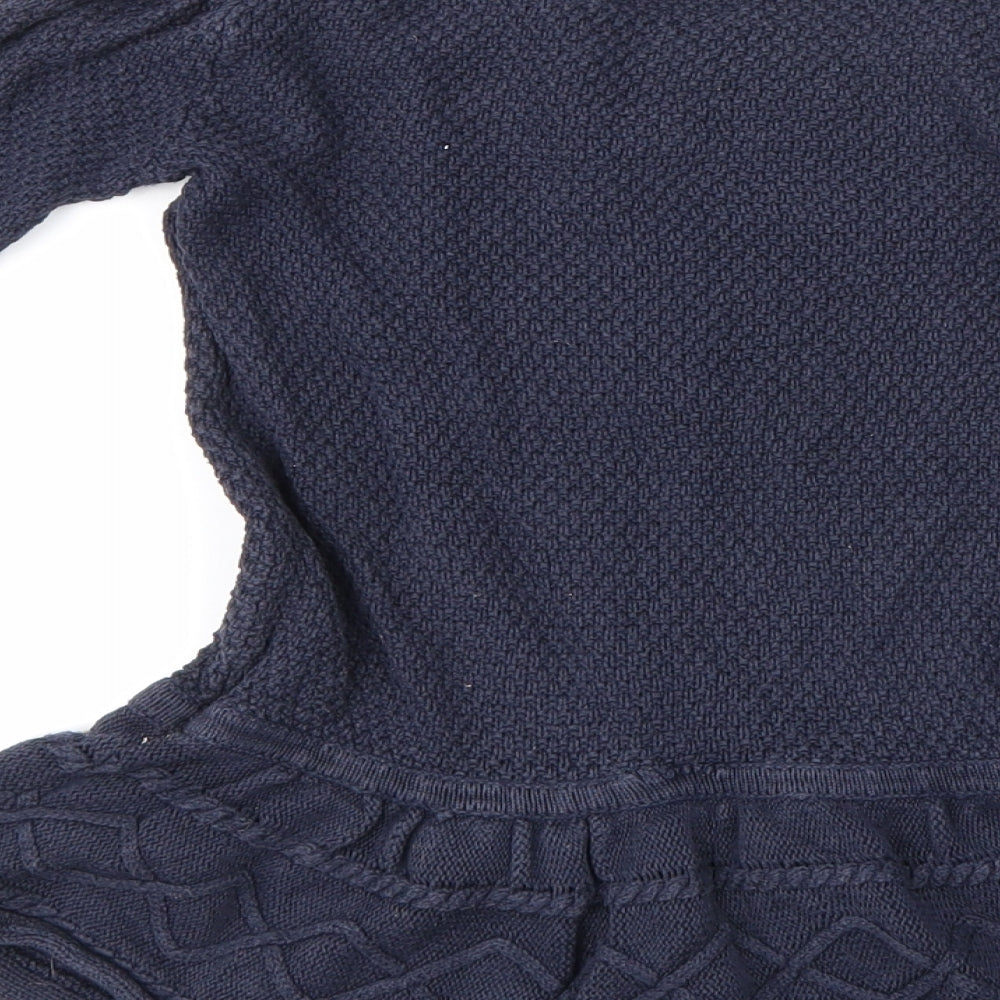 TU Girls Blue   Jumper Dress  Size 2-3 Years