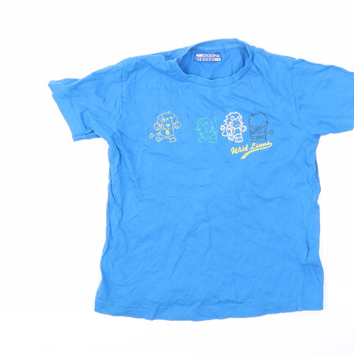 Doone Boys Blue   Basic T-Shirt Size 5-6 Years