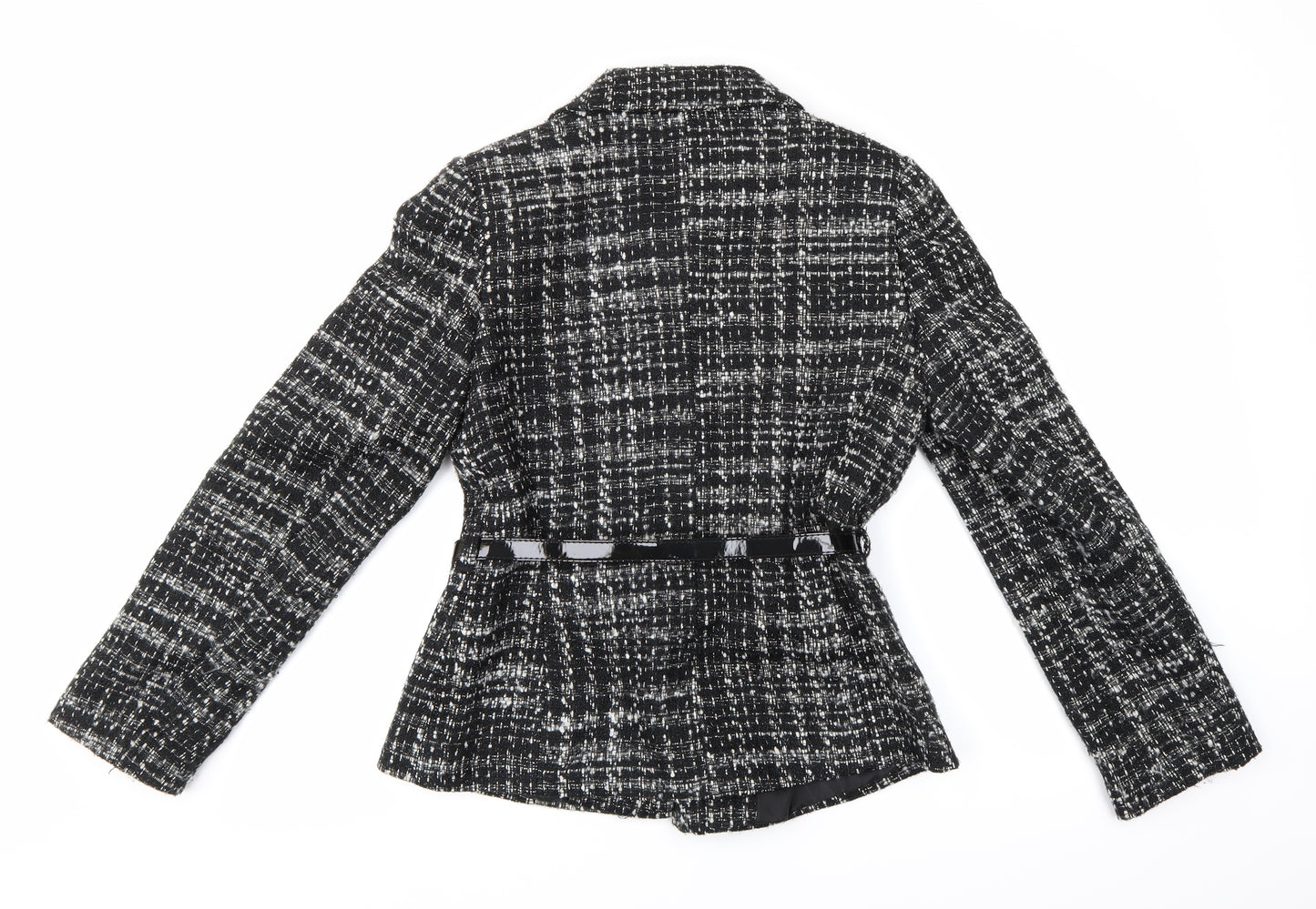 Preworn Womens Black   Jacket Coat Size 12