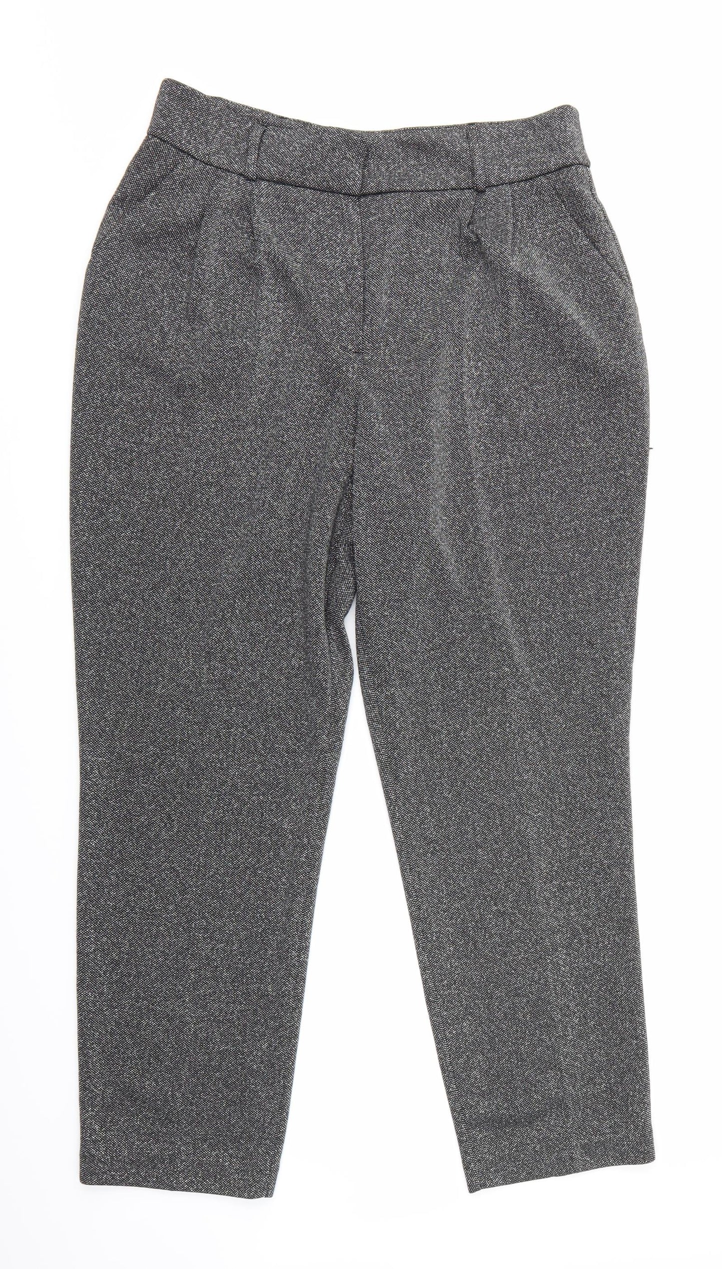 Primark Womens Grey   Trousers  Size 14 L28 in
