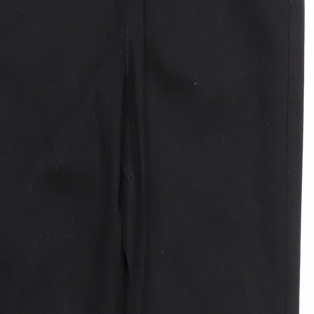 George Womens Black  Denim Jegging Trousers Size 14 L31 in