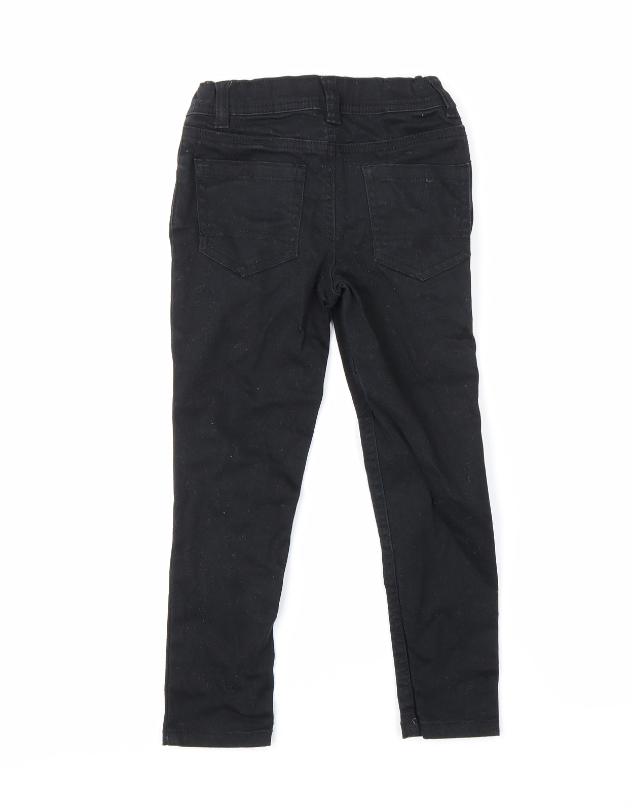 Denim Co Boys Black  Denim Skinny Jeans Size 4-5 Years