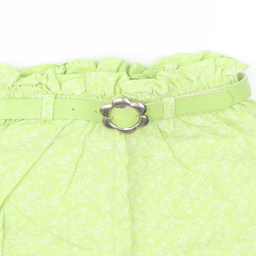 Kloz Girls Green   Hot Pants Shorts Size 6 Years