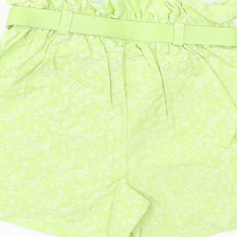 Kloz Girls Green   Hot Pants Shorts Size 6 Years