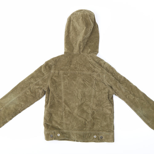 Gap Girls Green Batik Denim Jacket  Size 10-11 Years