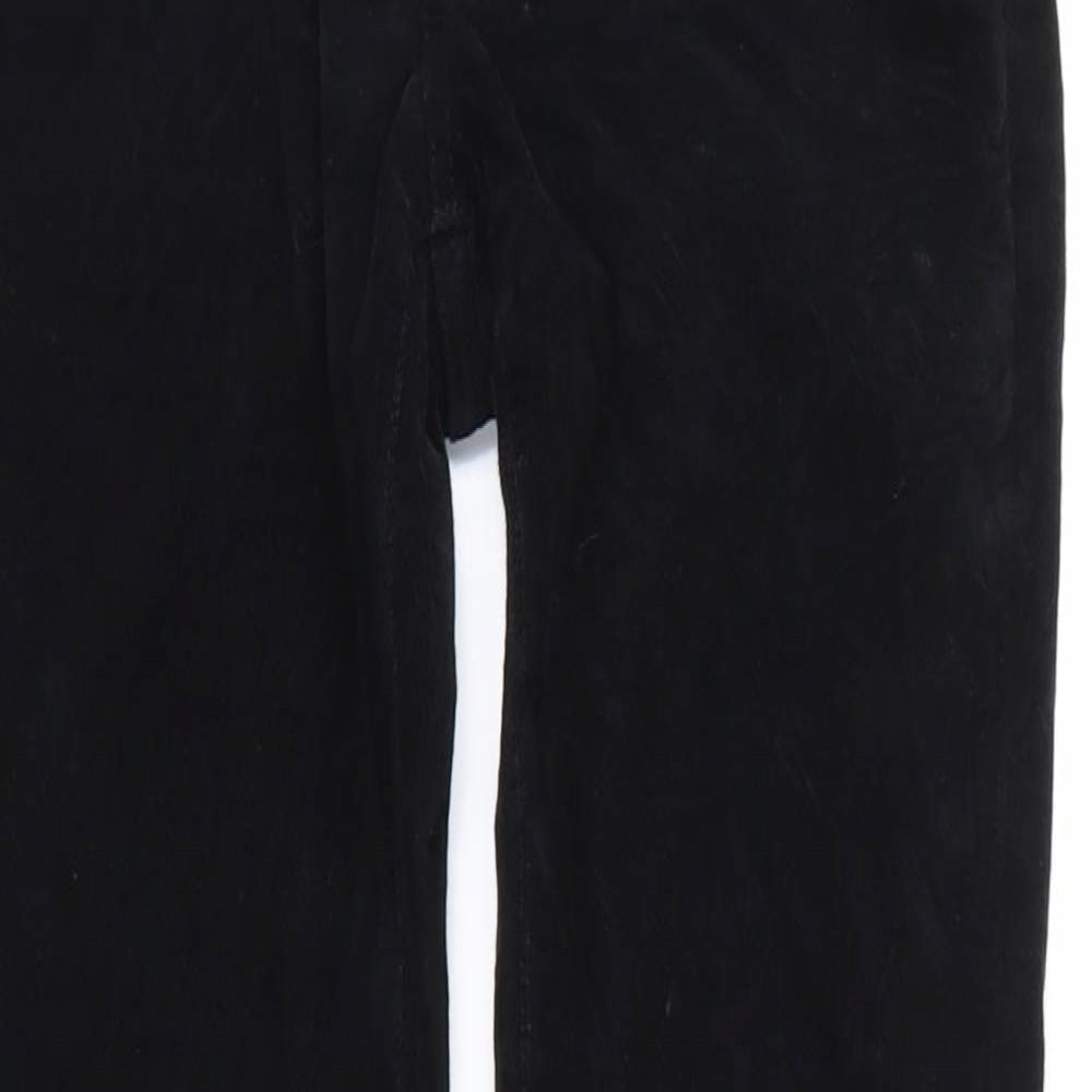 Jack Wills Womens Black  Corduroy Trousers   L29 in
