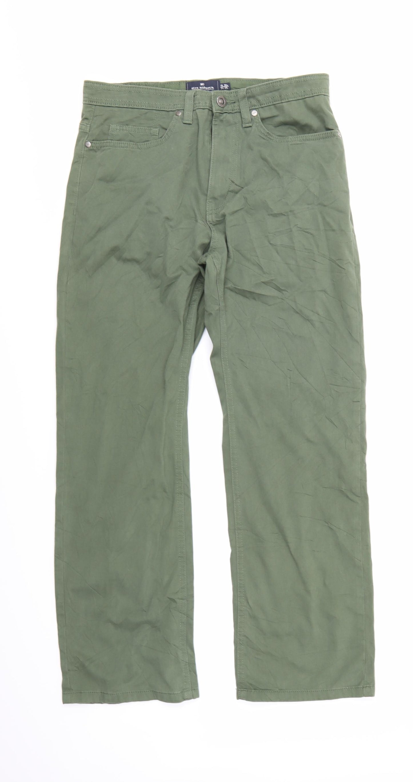 Blue Harbour Mens Green   Trousers   L29 in