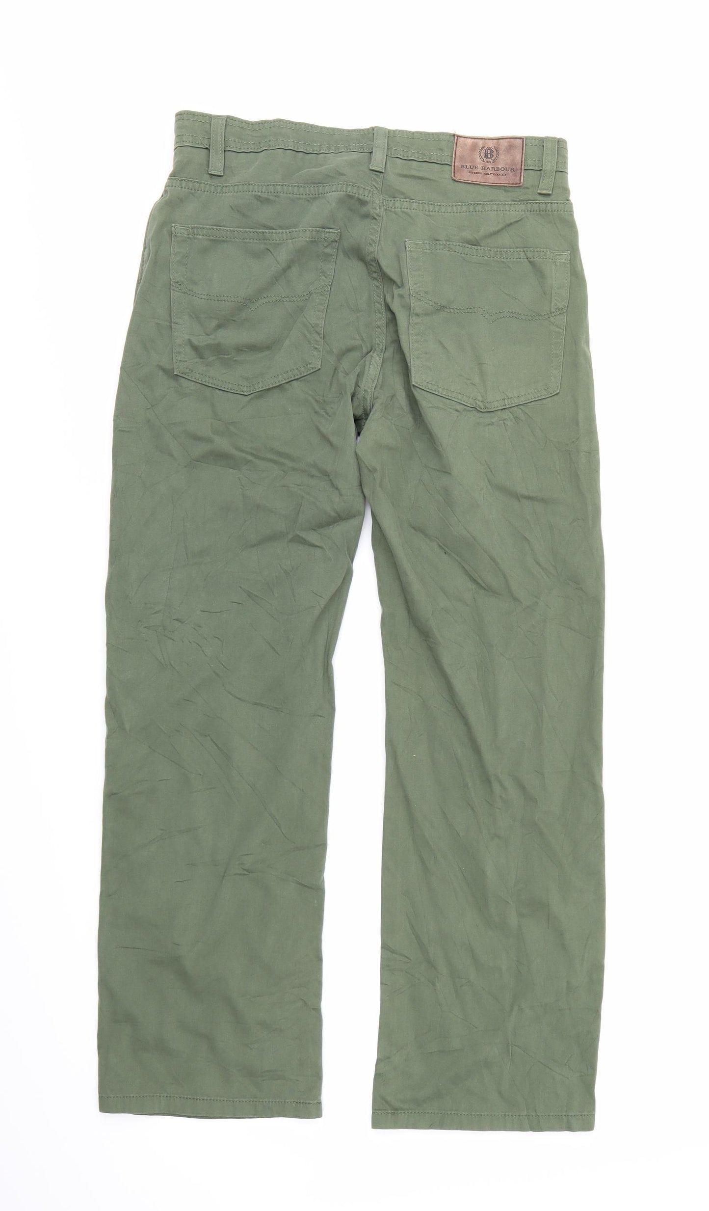 Blue Harbour Mens Green   Trousers   L29 in