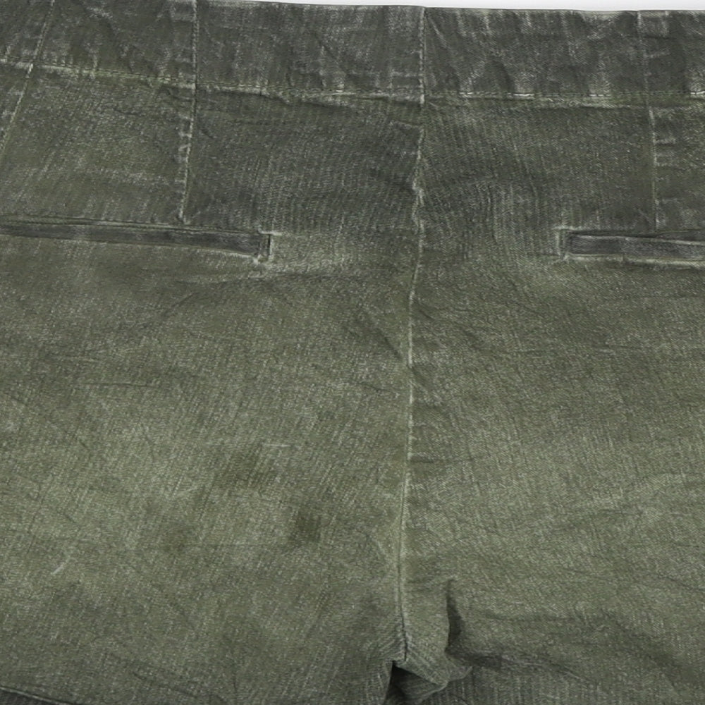 Diesel Womens Grey  Denim Hot Pants Shorts Size 8