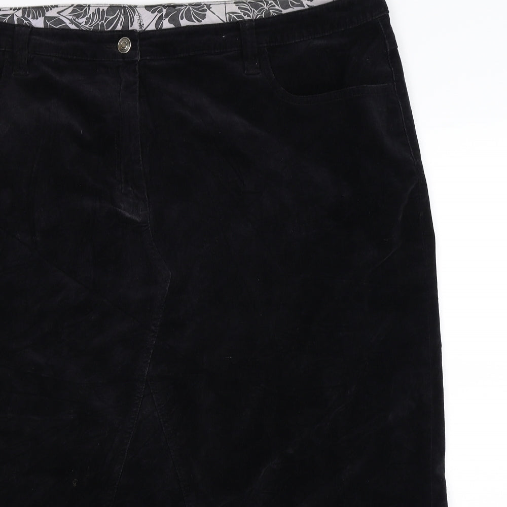 Ann Harvey Womens Black   Maxi Skirt Size 24