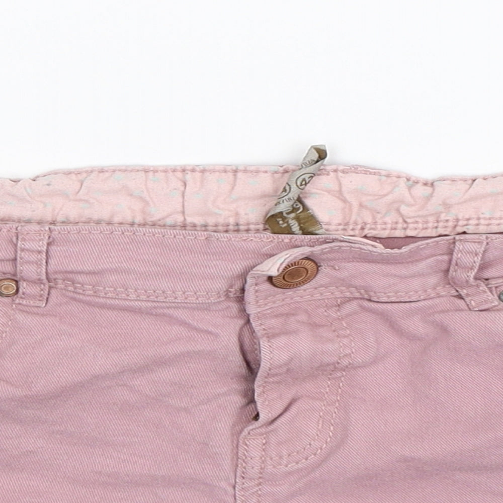 Denim Co Womens Pink  Denim Hot Pants Shorts Size 14