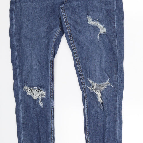 Denim Co Womens Blue  Denim Skinny Jeans Size 12 L27 in
