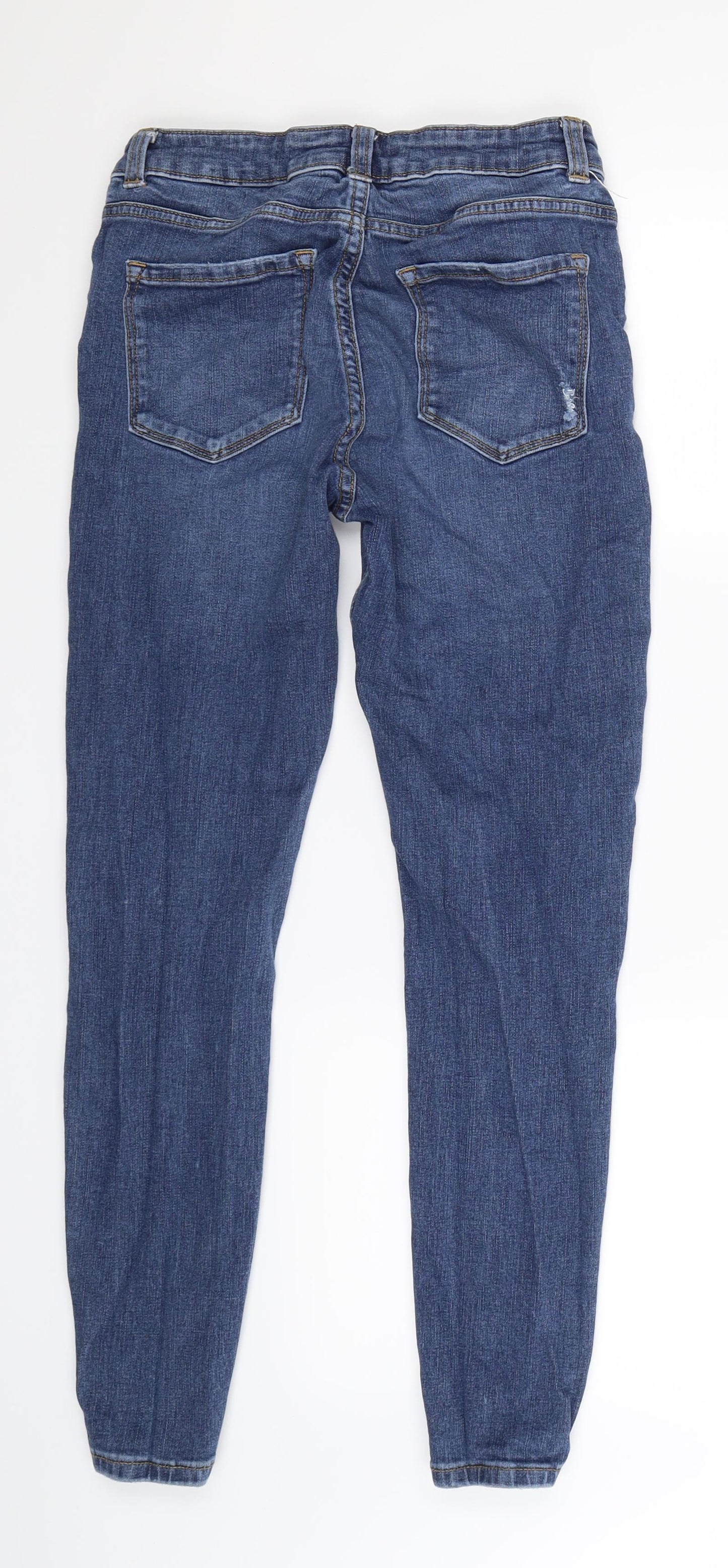 Denim Co Womens Blue  Denim Skinny Jeans Size 12 L27 in