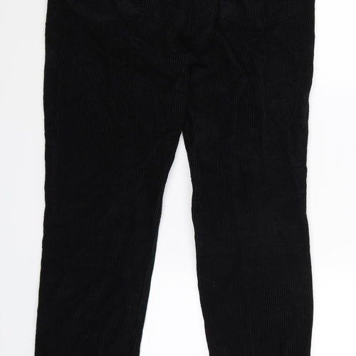 BDG Mens Black  Corduroy Trousers  Size 30 L32 in