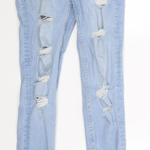 Divided Womens Blue  Denim Jegging Jeans Size 4 L31 in