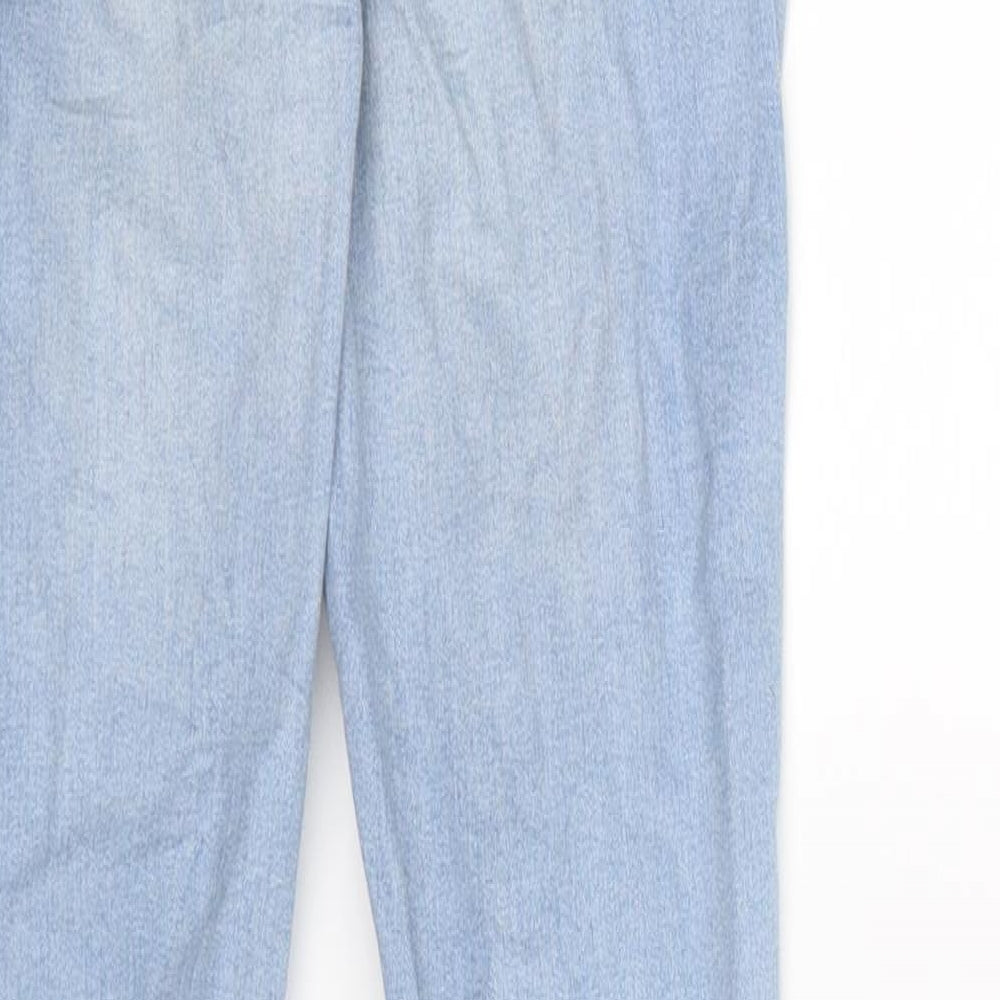 Divided Womens Blue  Denim Jegging Jeans Size 4 L31 in
