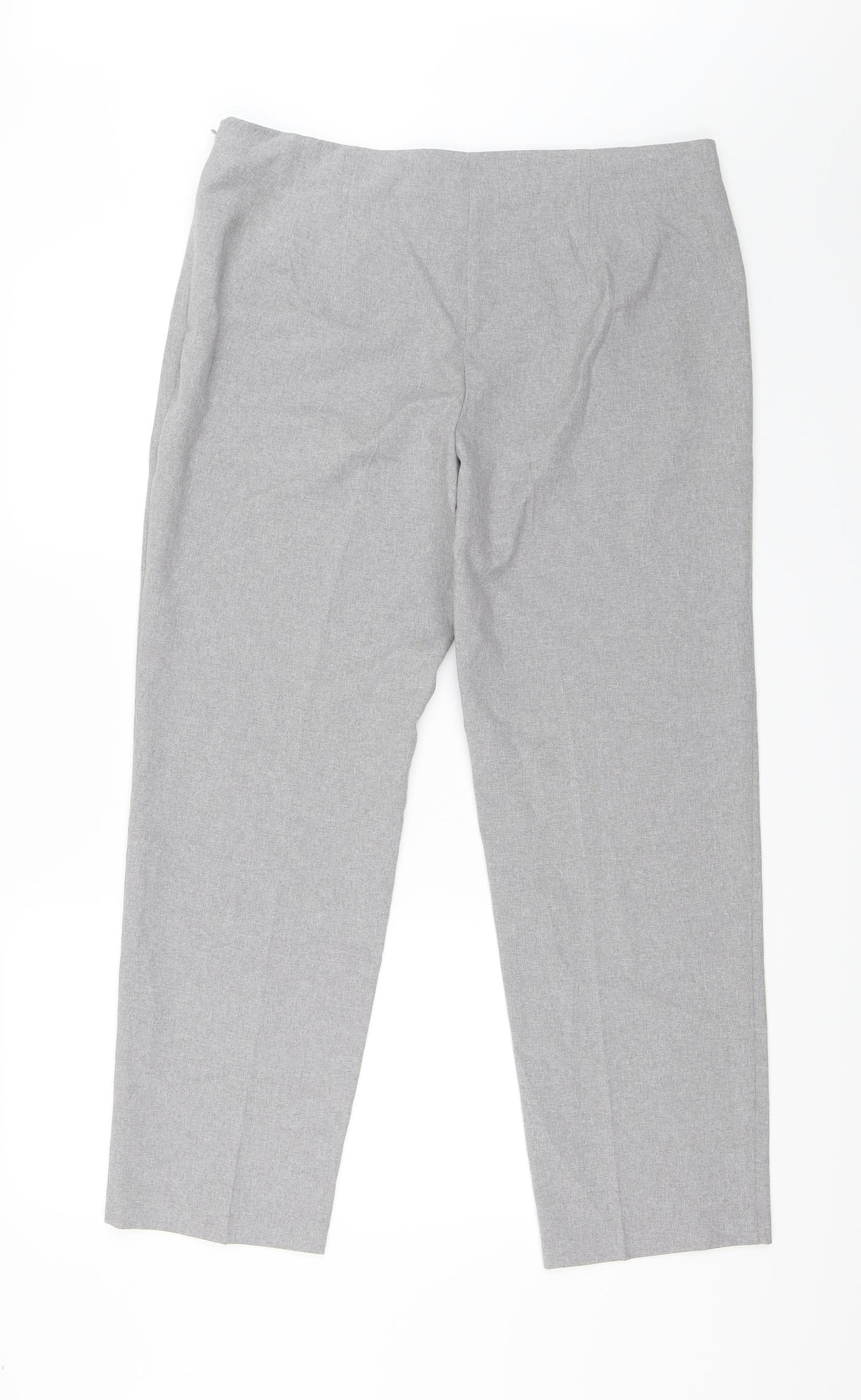 Marks and Spencer Womens Grey   Trousers  Size 16 L27 in