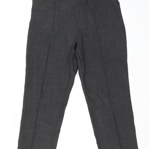 Marks and Spencer Womens Grey   Trousers  Size 14 L28 in
