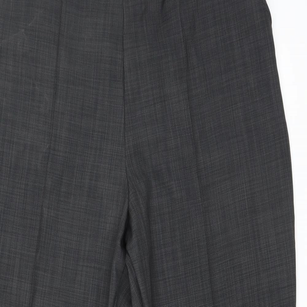 Marks and Spencer Womens Grey   Trousers  Size 14 L28 in