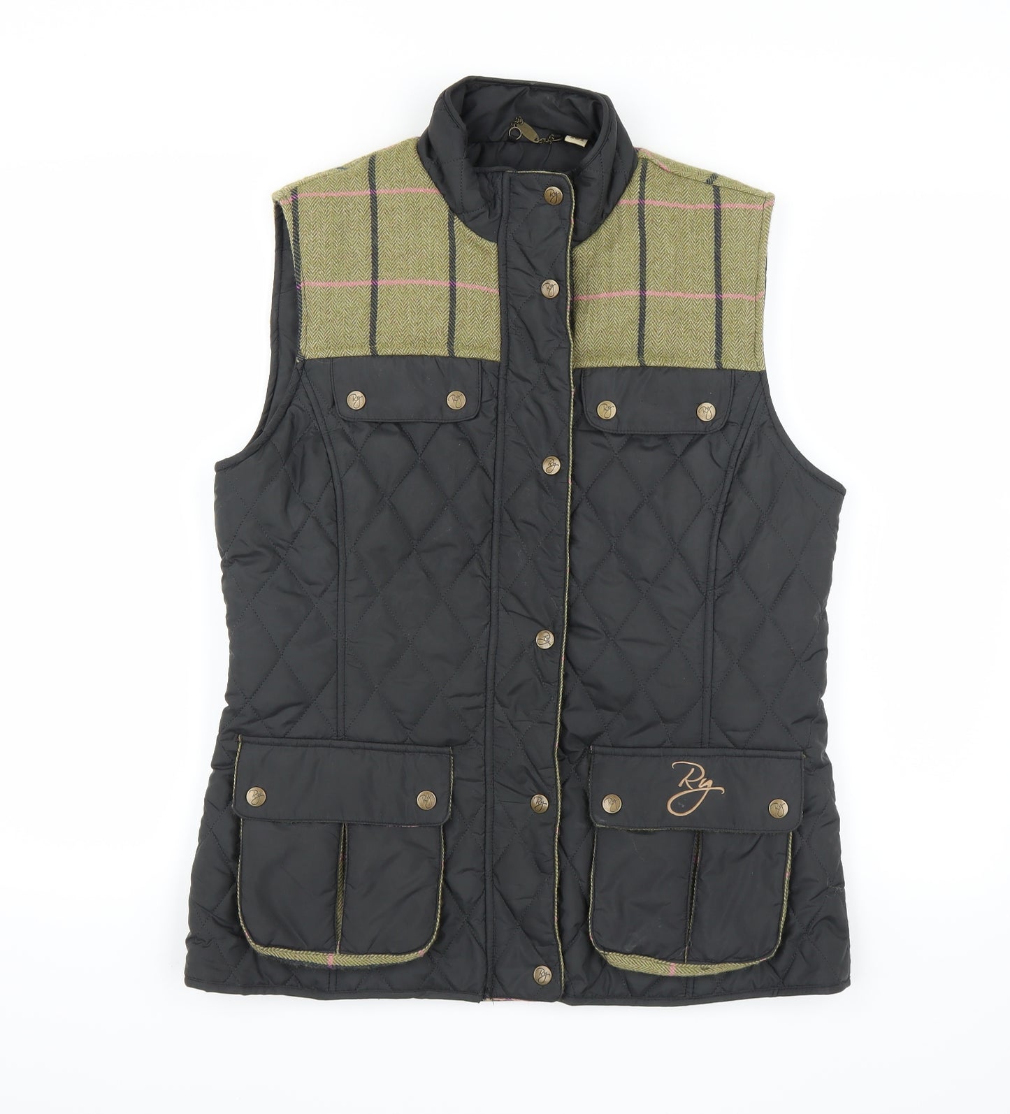 Rydale Womens Grey   Gilet Waistcoat Size M