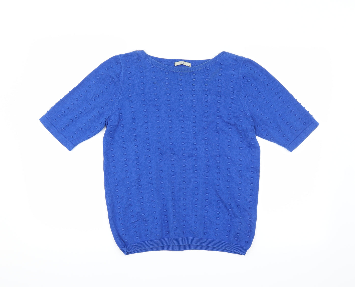 Sainsburys Womens Blue  Knit Pullover Jumper Size 12
