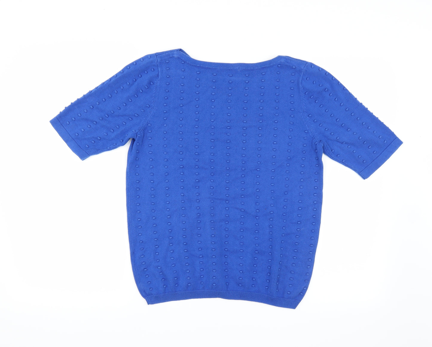 Sainsburys Womens Blue  Knit Pullover Jumper Size 12