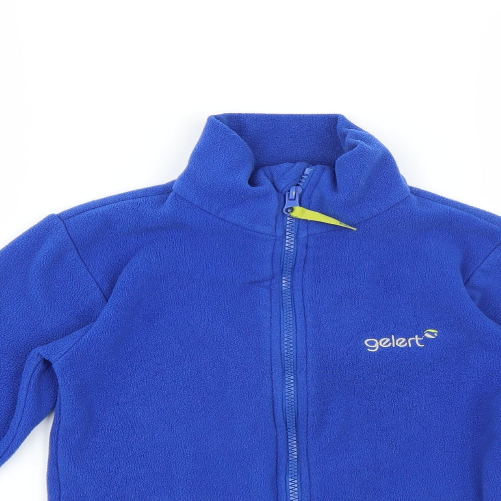 Gelert Boys Blue  Fleece Full Zip Jumper Size 7-8 Years