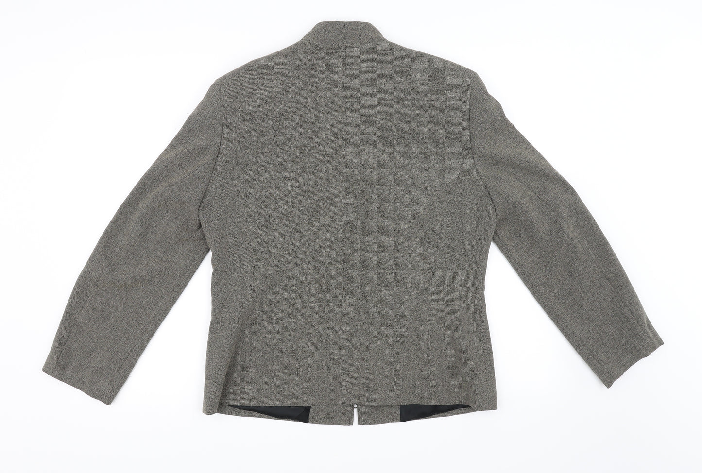 Bianca Womens Brown   Jacket Blazer Size 12