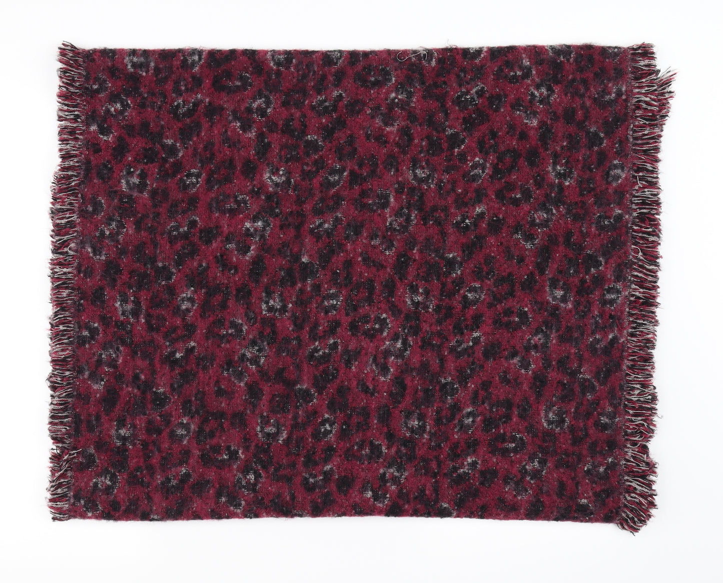 TU Womens Purple Animal Print   Scarf