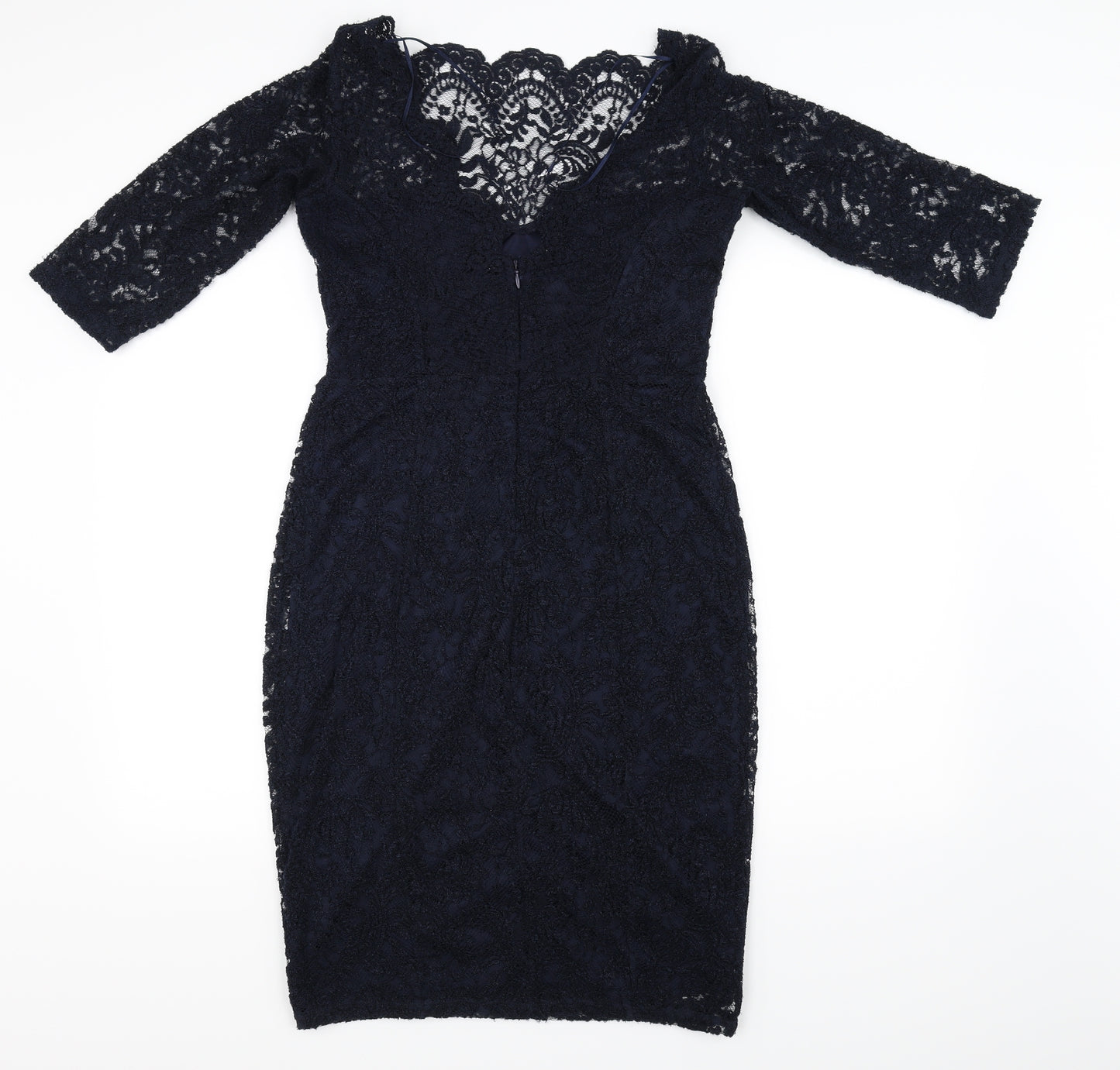 NEXT Womens Blue Floral  Fit & Flare  Size 12