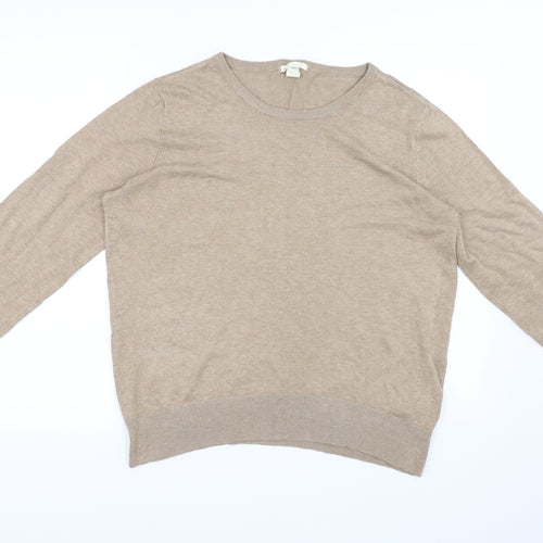 H&M Mens Brown   Pullover Jumper Size L