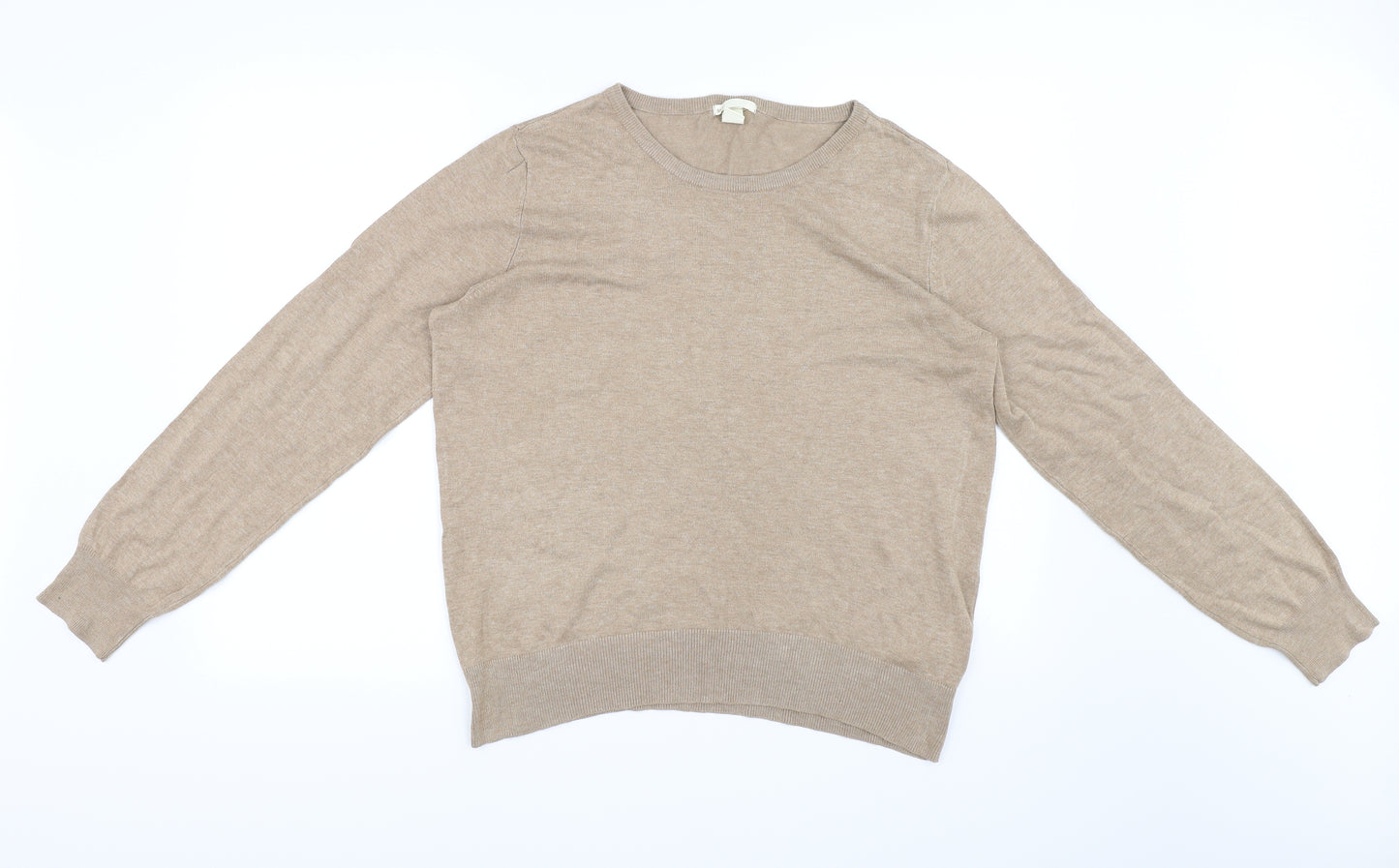 H&M Mens Brown   Pullover Jumper Size L