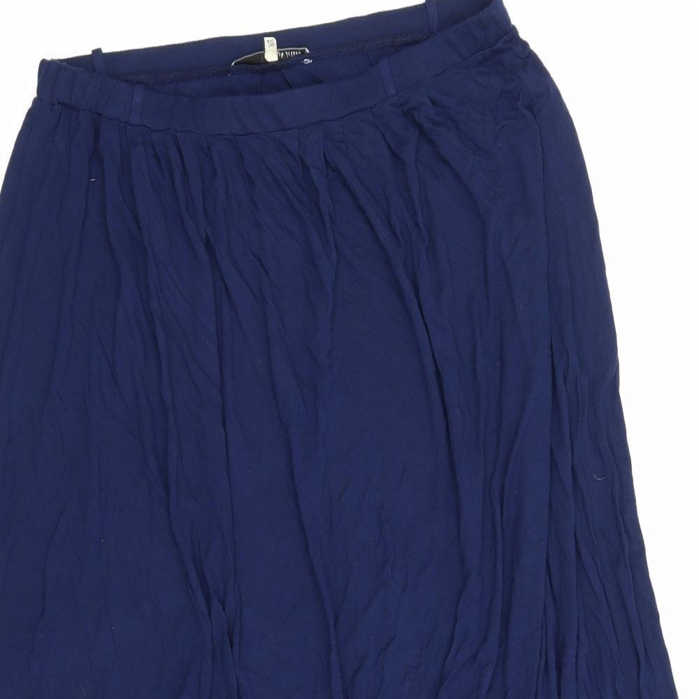 River Island Womens Blue   Skater Skirt Size 12