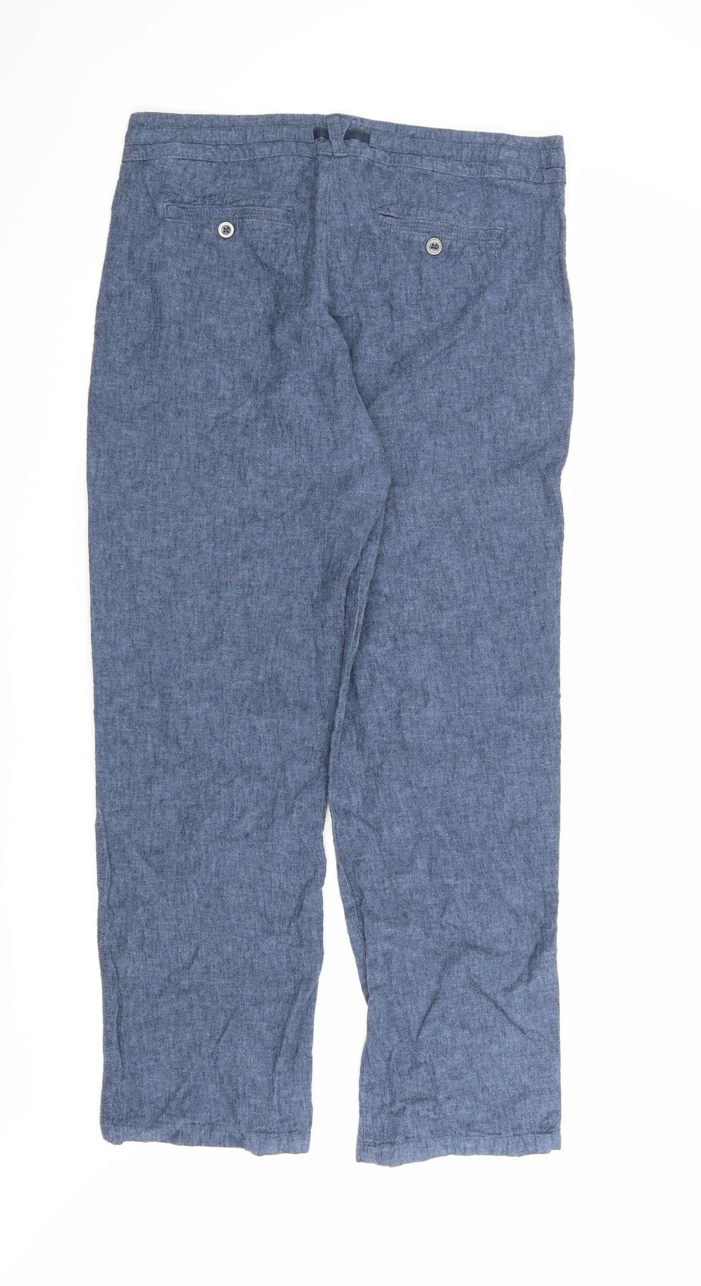 F&F Womens Blue   Trousers  Size 14 L30 in