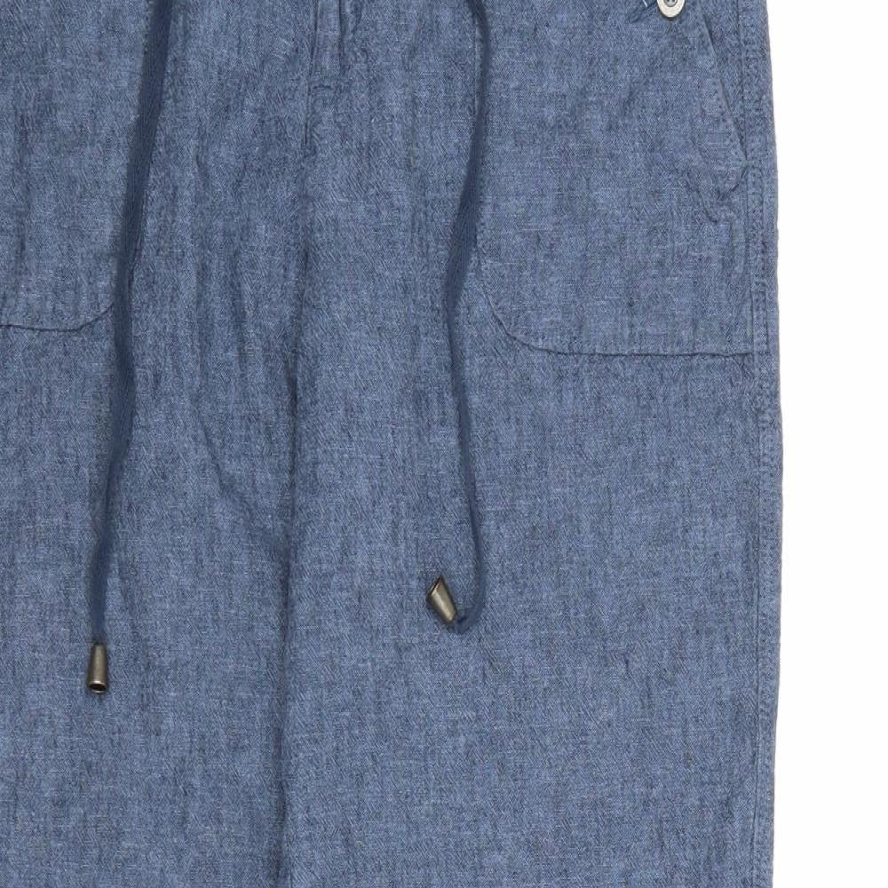 F&F Womens Blue   Trousers  Size 14 L30 in