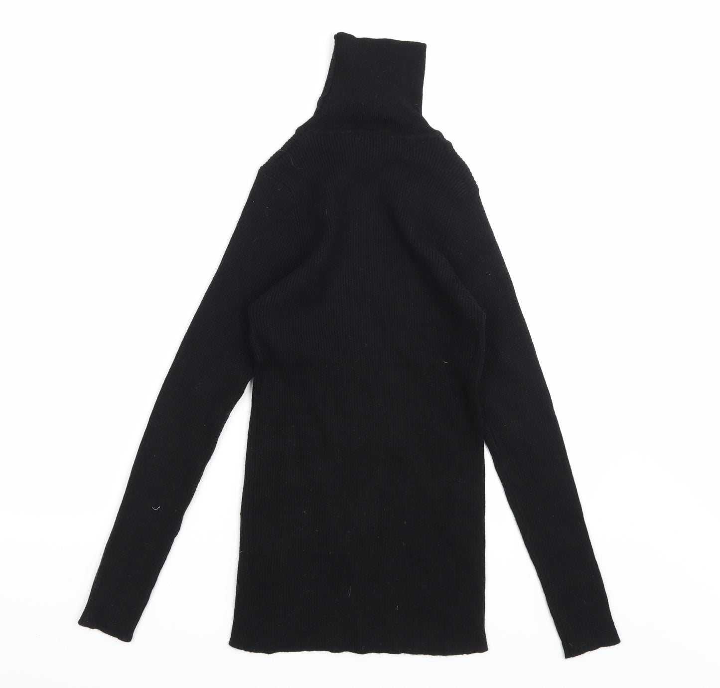 Brave Soul Womens Black  Knit Pullover Jumper Size M