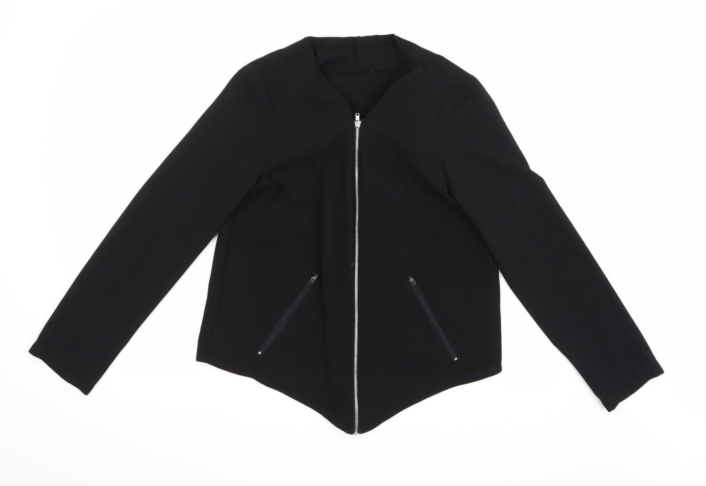 Atmosphere Womens Black  Rayon Jacket  Size 12