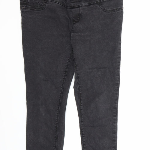 New Look Womens Black  Denim Jegging Jeans Size 10 L25 in