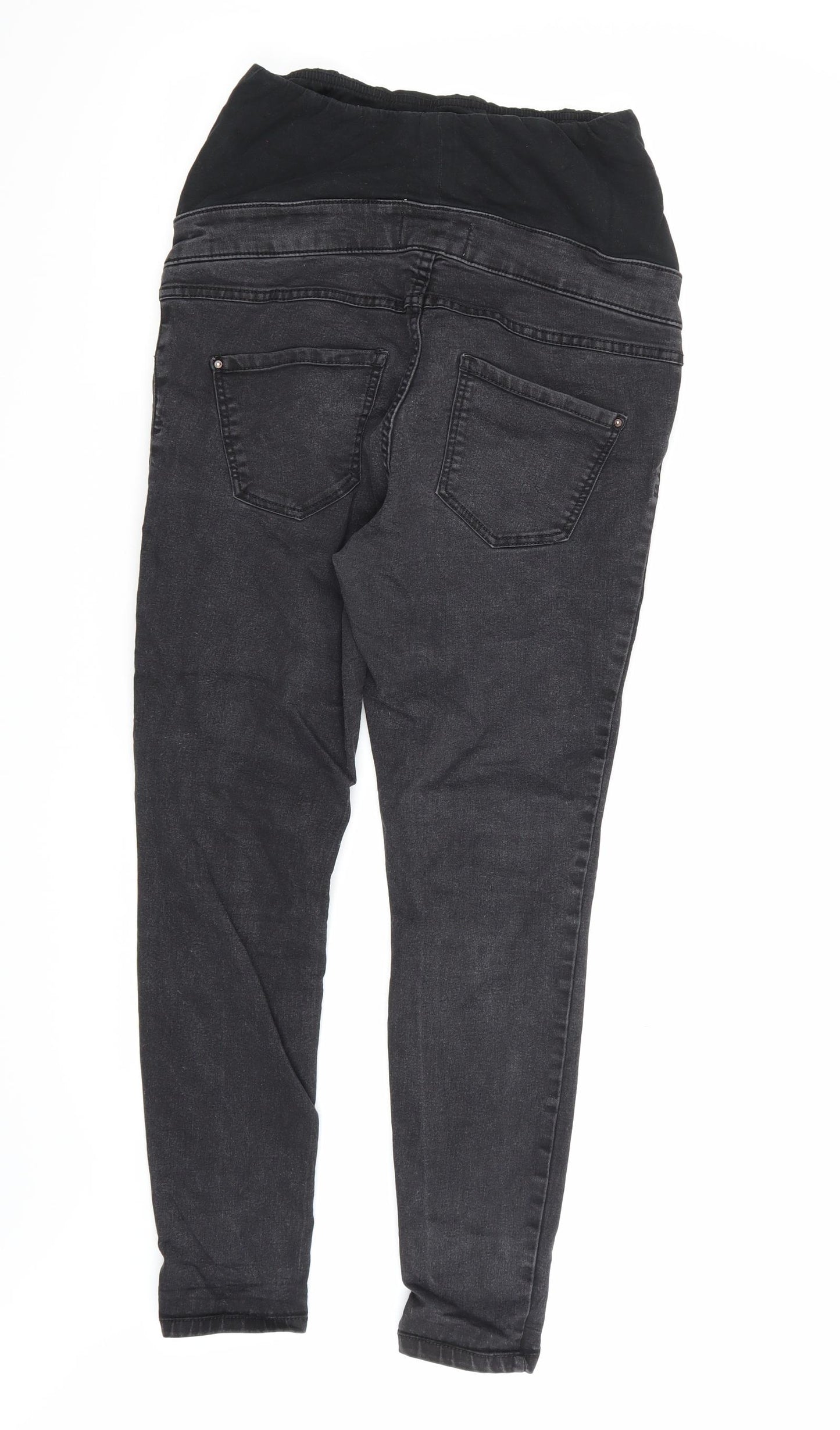 New Look Womens Black  Denim Jegging Jeans Size 10 L25 in