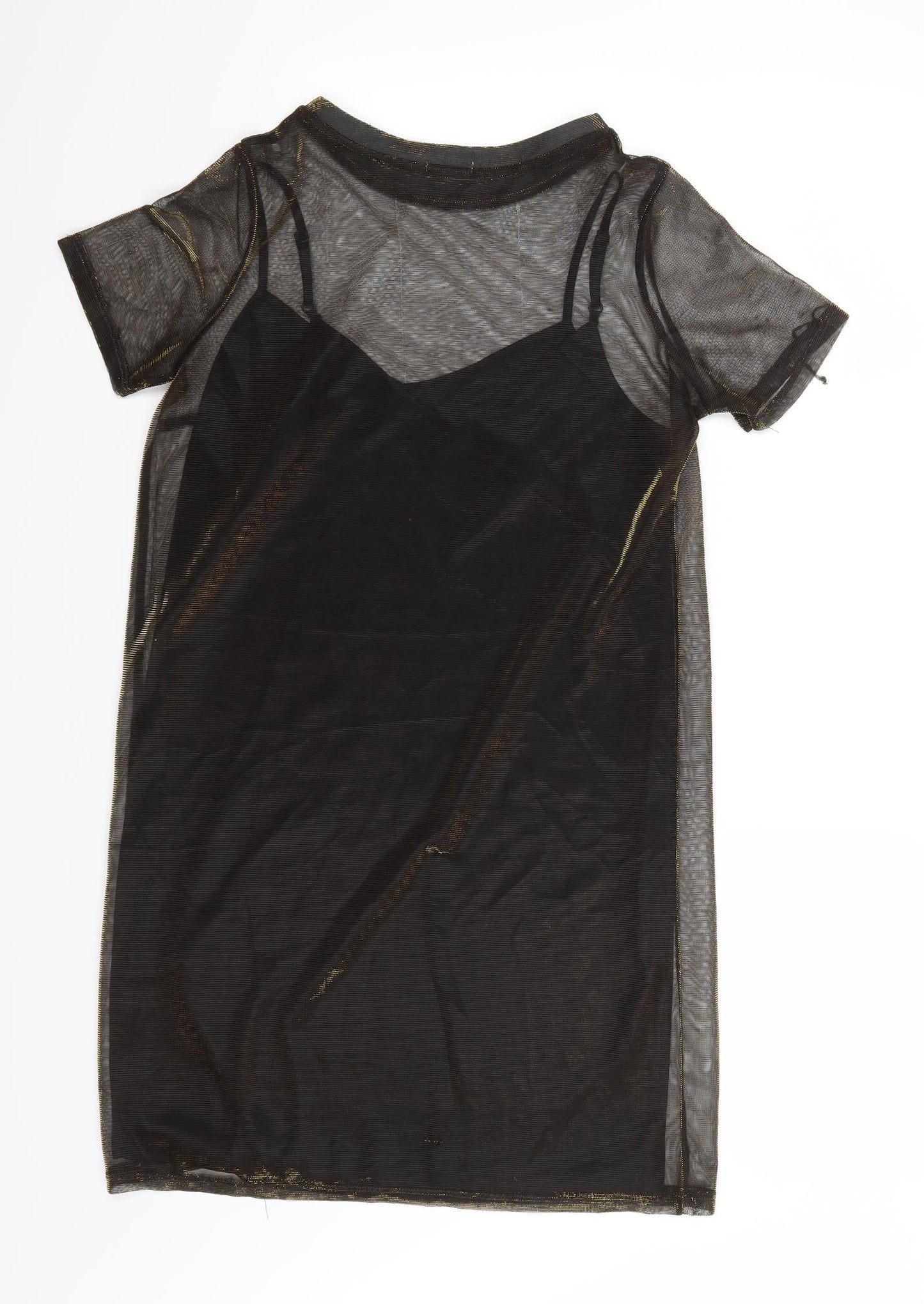 River Island Womens Black   T-Shirt Dress  Size 8