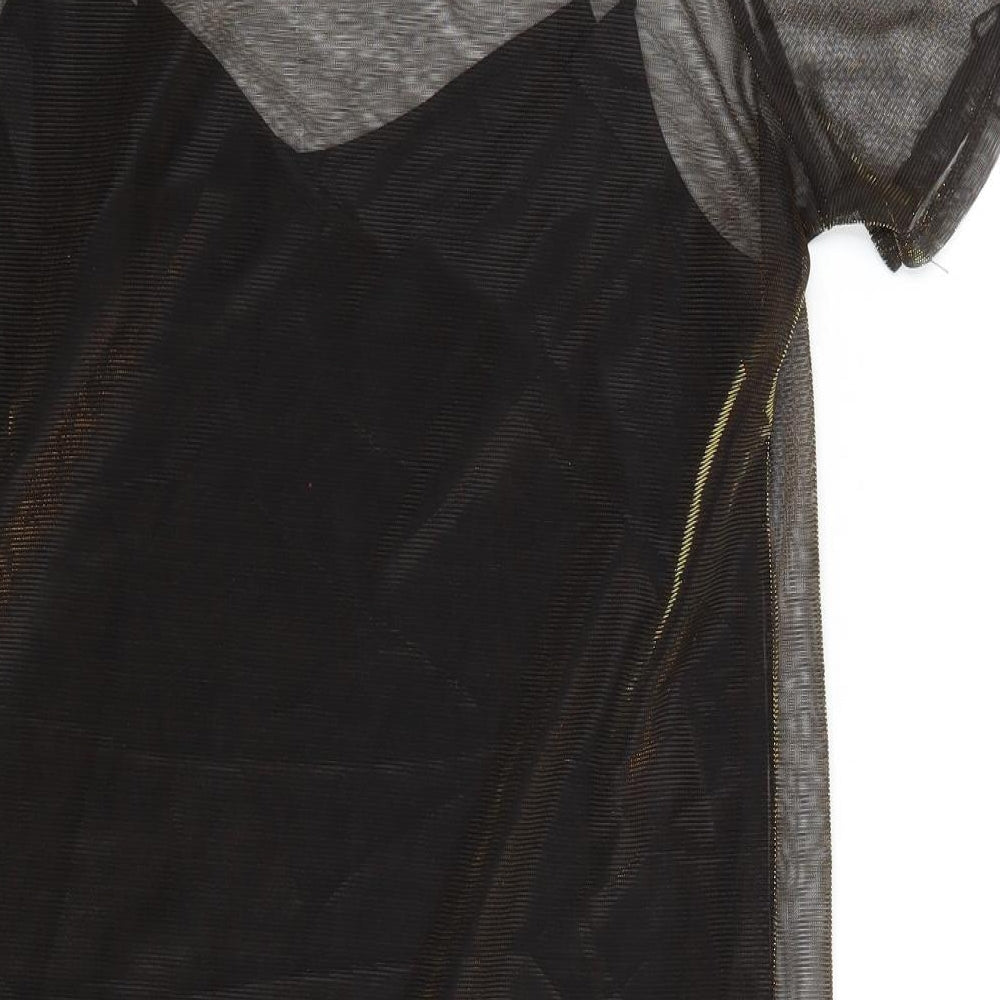 River Island Womens Black   T-Shirt Dress  Size 8