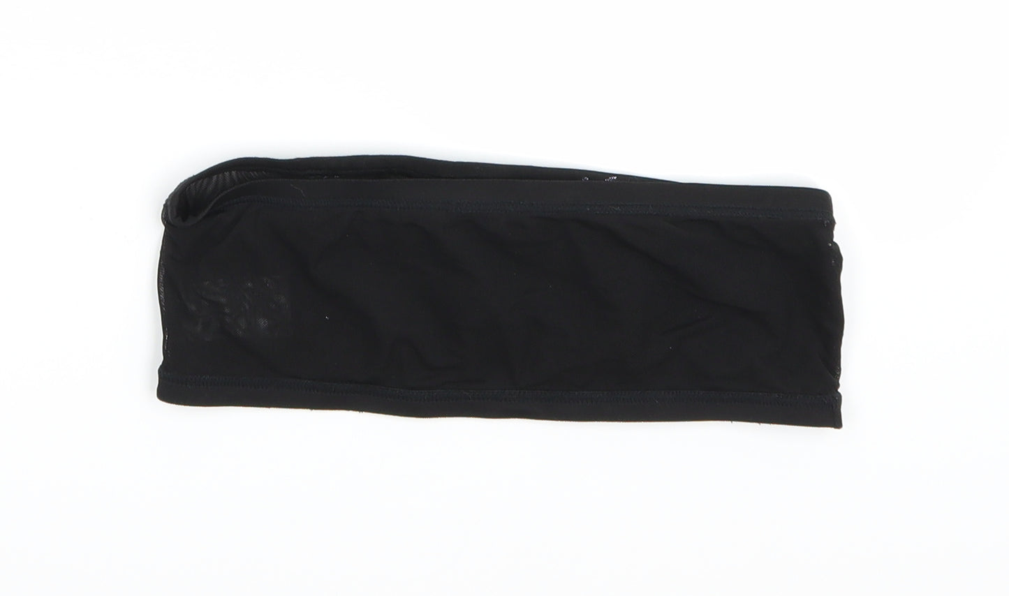 River Island Womens Black   Cropped Tank Size M  - Boob Tube