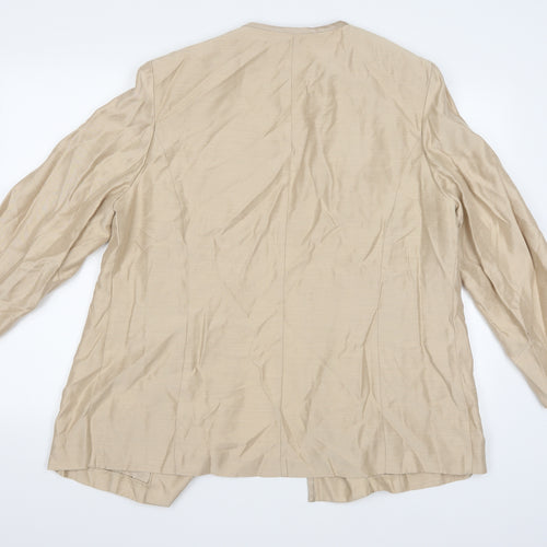 Ann Harvey Womens Beige   Jacket  Size 16