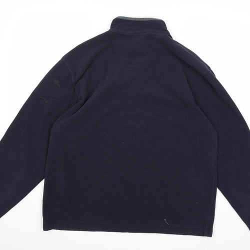 Blue Harbour Mens Blue  Fleece Jacket  Size L