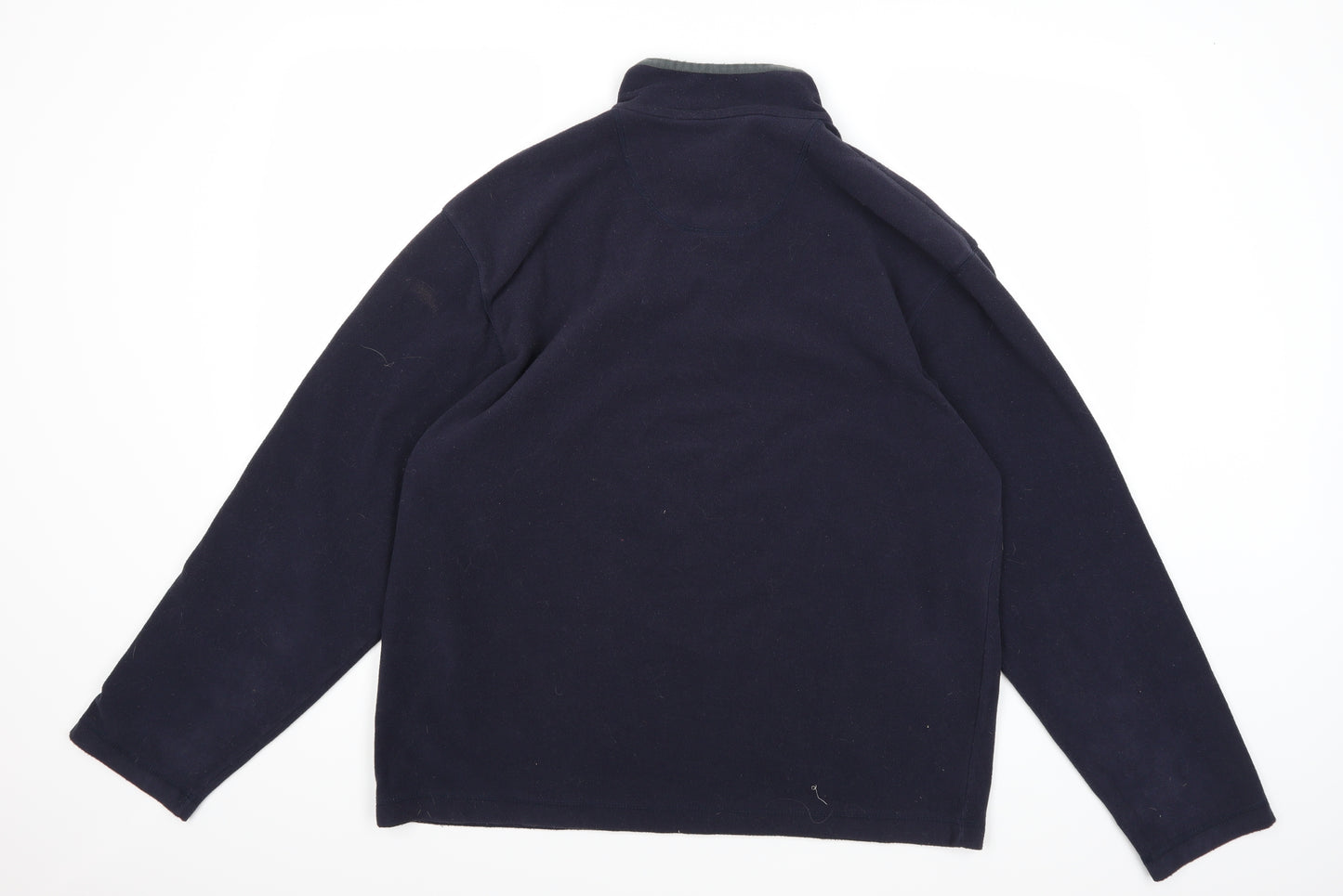 Blue Harbour Mens Blue  Fleece Jacket  Size L