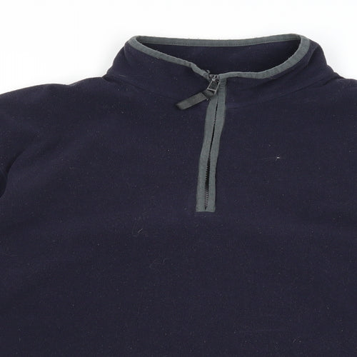Blue Harbour Mens Blue  Fleece Jacket  Size L