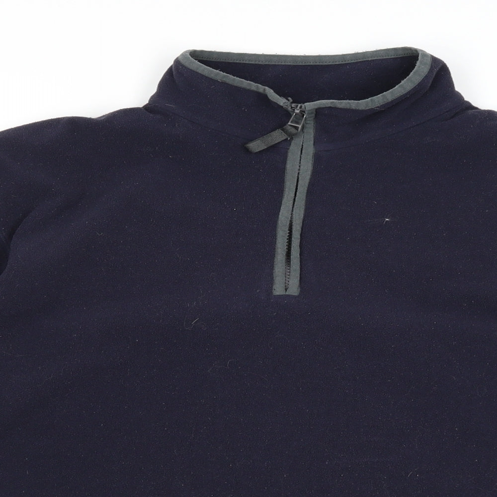 Blue Harbour Mens Blue  Fleece Jacket  Size L