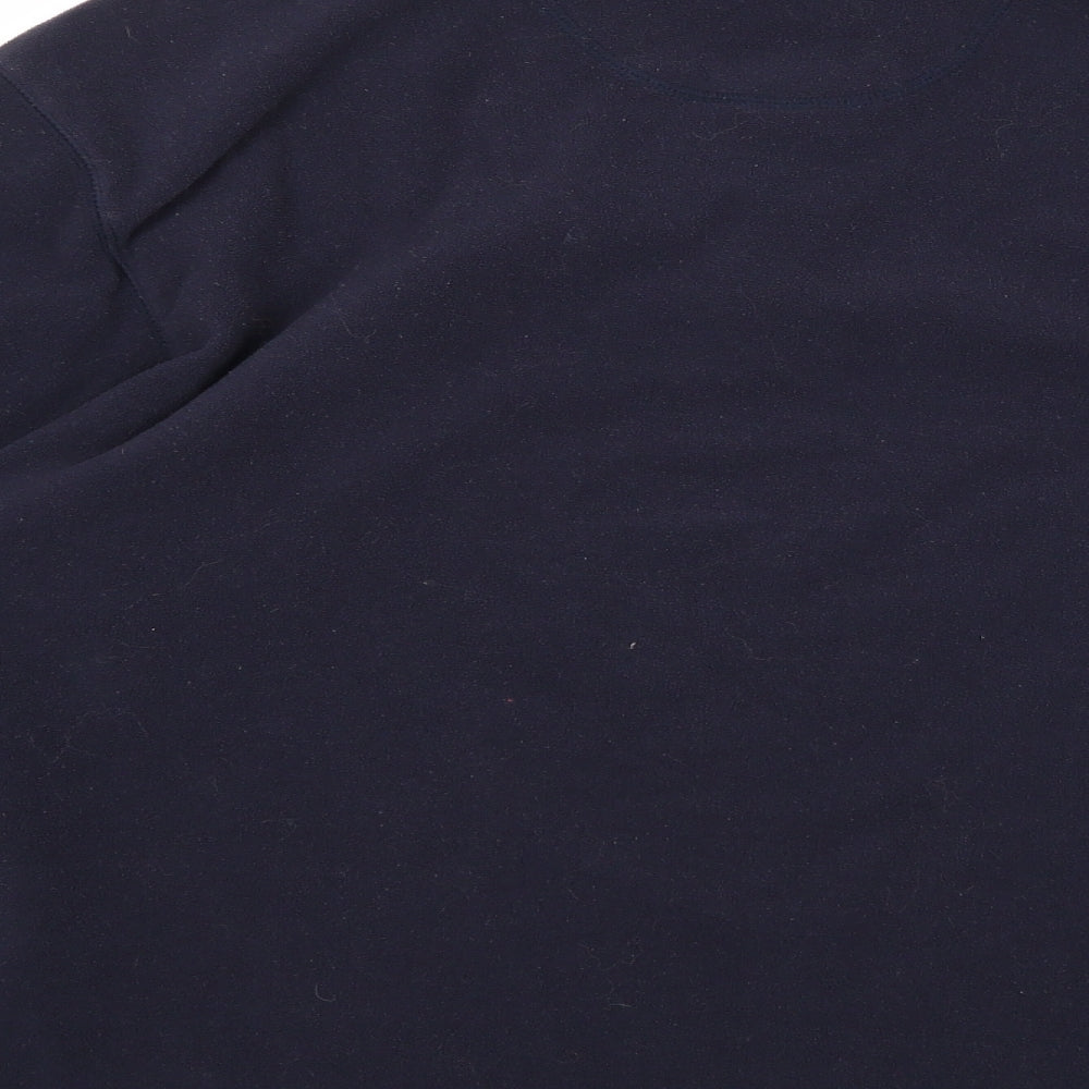 Blue Harbour Mens Blue  Fleece Jacket  Size L