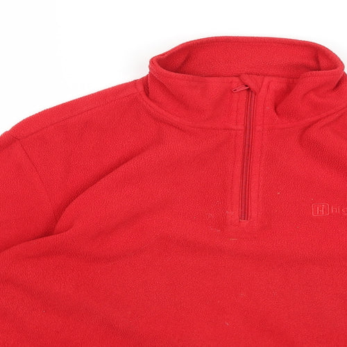 HiGear Womens Red  Fleece Jacket  Size 12